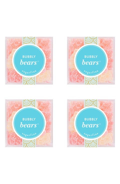 Bubbly Bears® Set of 4 Candy Cubes