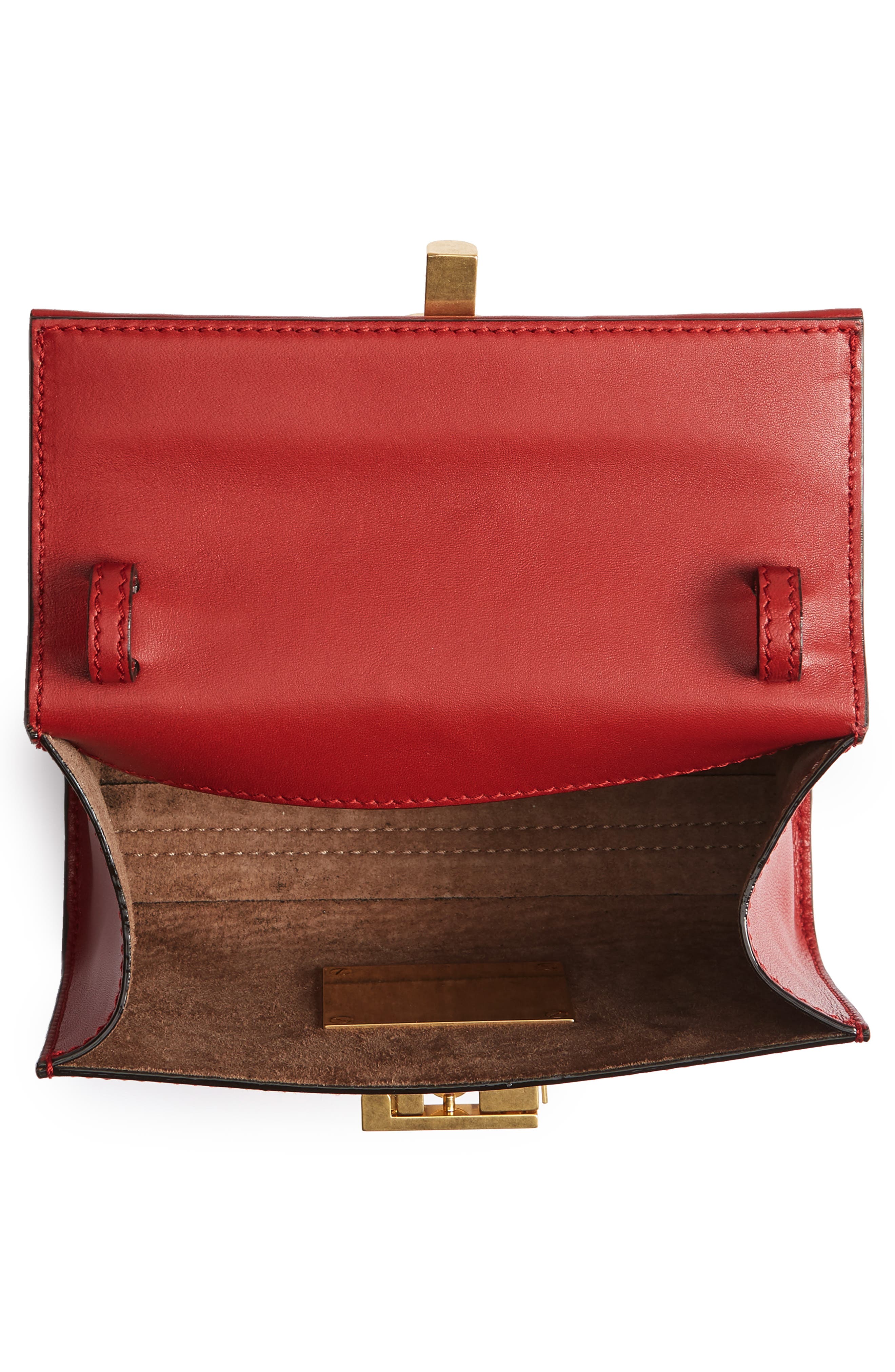 Oscar de la Renta Alibi Leather Belt Bag, Alternate, color, 