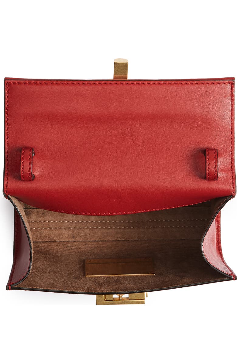 Oscar de la Renta Alibi Leather Belt Bag, Alternate, color,