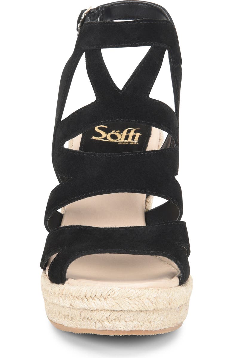 Söfft Shandys Wedge Sandal, Alternate, color,