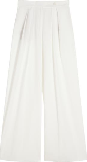 Dries Van Noten Pamplona Pleated Wide Leg Trousers | Nordstrom