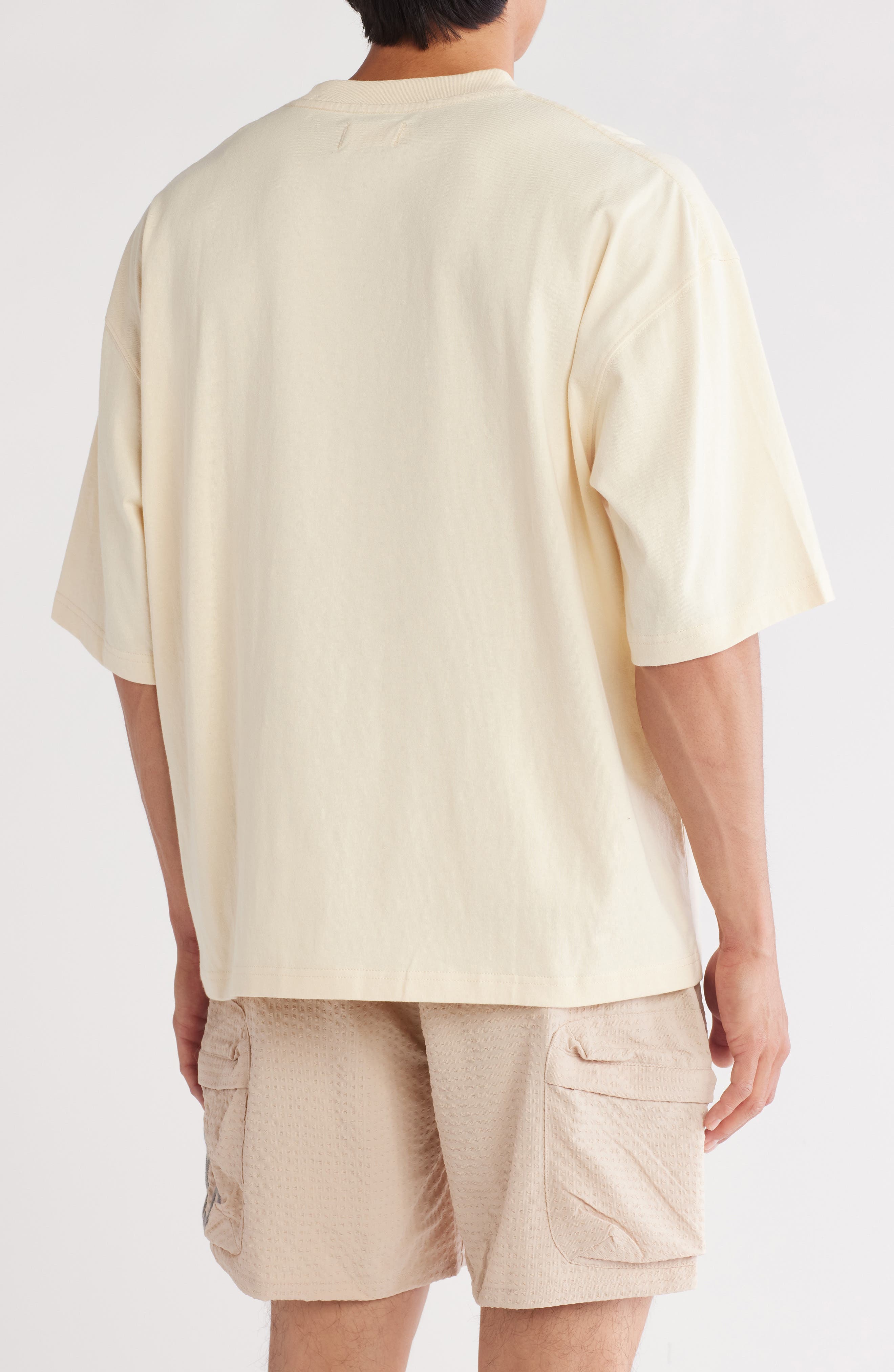 HONOR THE GIFT Embroidery Box Tee (Men) | Nordstromrack