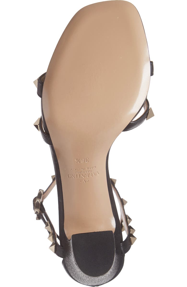 Valentino Garavani Valentino Rockstud Strappy Block Heel Sandal, Alternate, color,