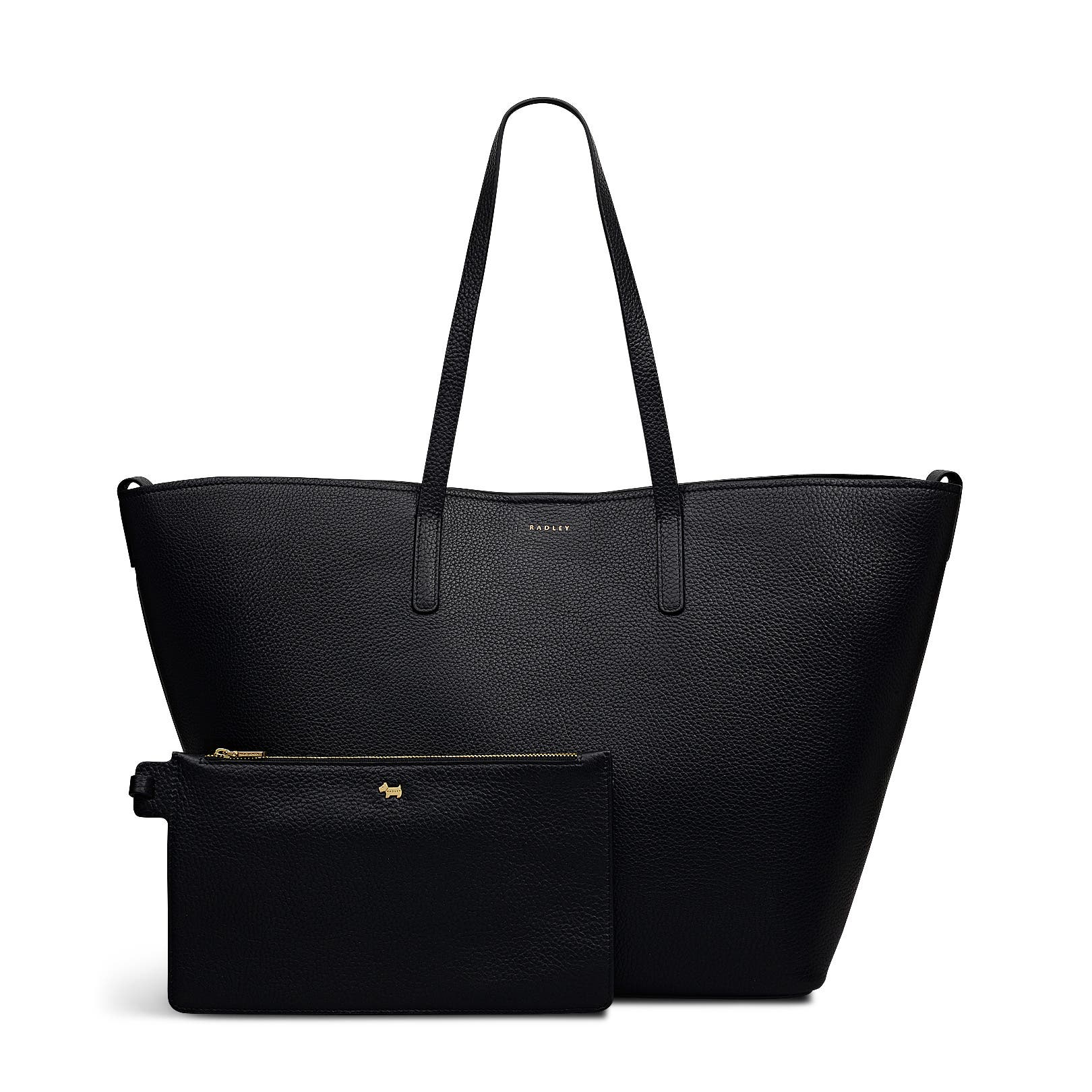 Radley Dukes Place Large Open Top Tote Bag, Alternate, color, Black