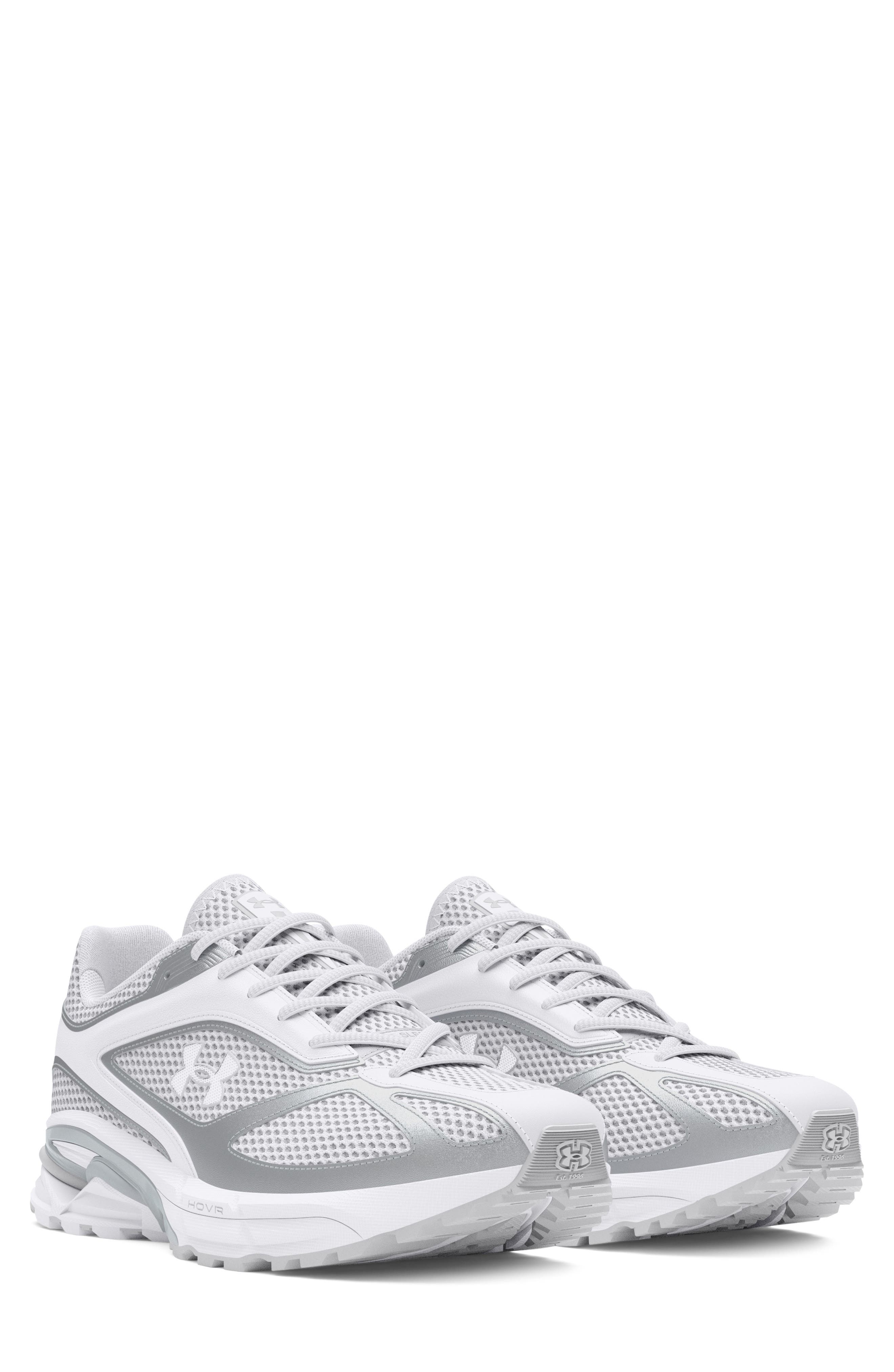  White / Metallic Silver