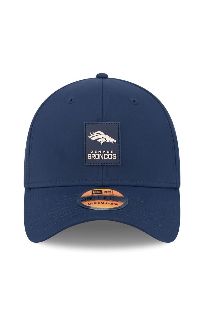 New Era Men's New Era Navy Denver Broncos 2025 Sideline 39THIRTY Flex Hat, Alternate, color, Navy