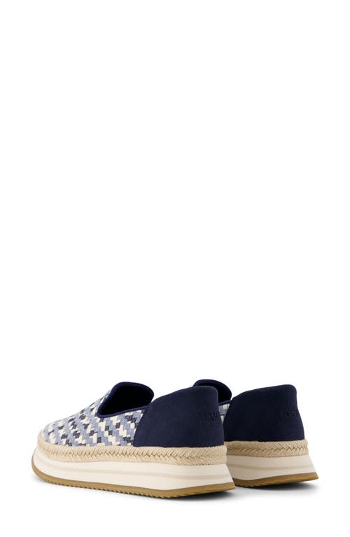 Toms Jocely Espadrille Sneaker In Blue