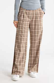 Sanctuary Plaid Pull-On Pants
