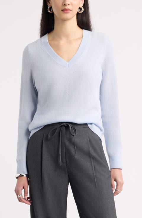 Cashmere V-Neck Sweater