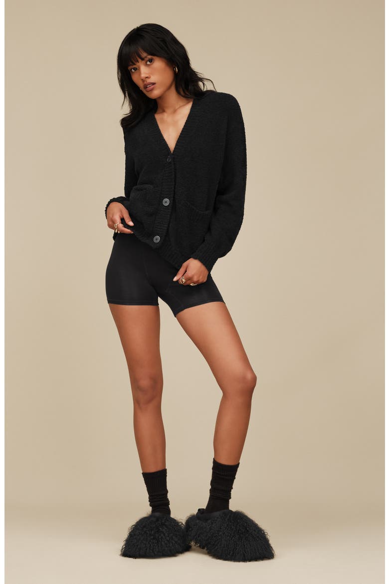 Adalynne Cardigan, Alternate, color, BLACK