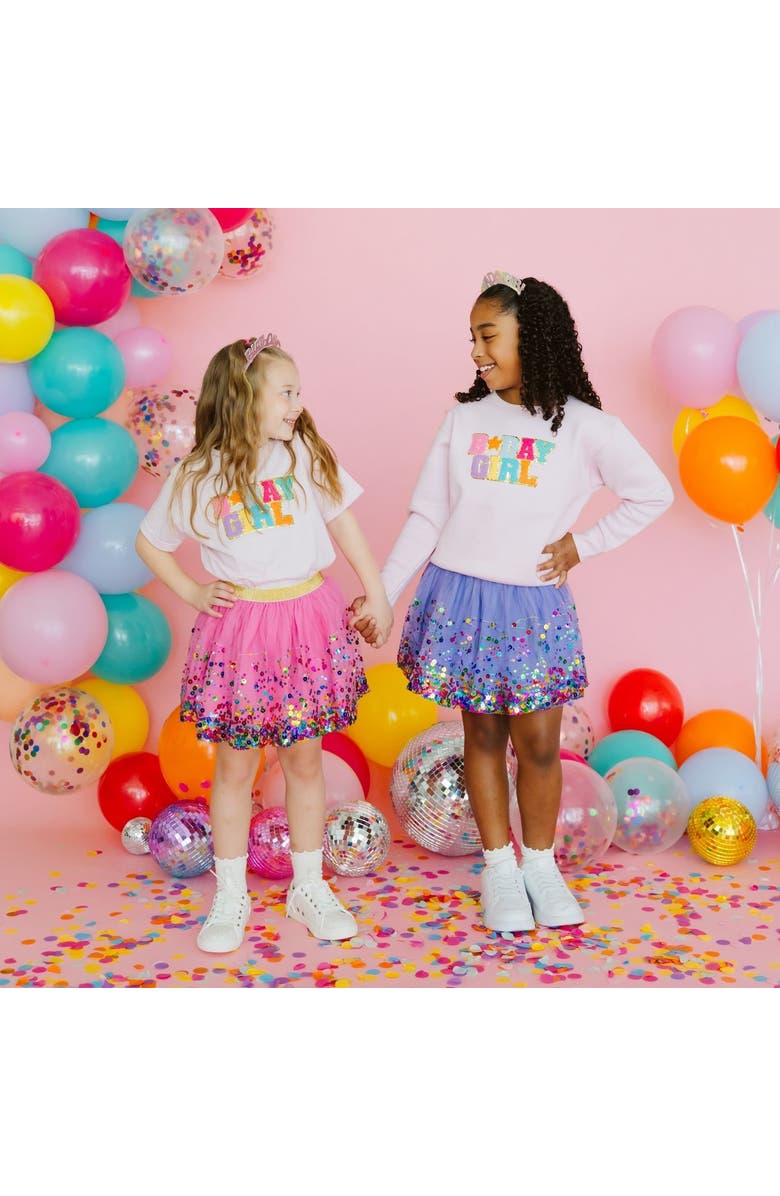 Sweet Wink Lavender Confetti Tutu, Alternate, color, Lavender