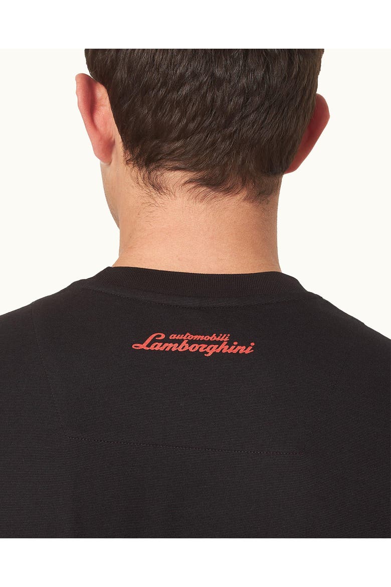 Ob Standard T T-Shirt, Alternate, color, BLACK/SUMMER RED