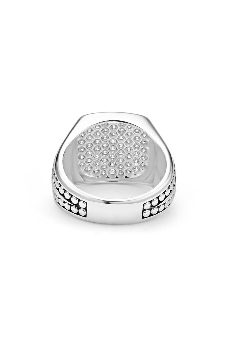 Men's Anthem Diamond Ring, Alternate, color, SILVER