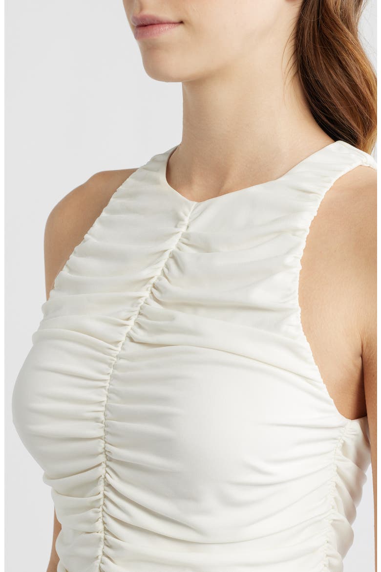 The Ruched Tank, Alternate, color, CREAM