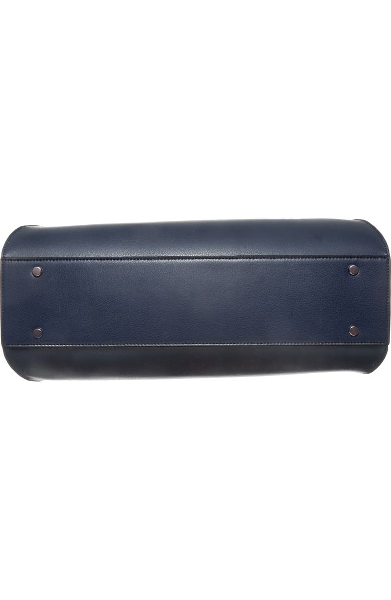 Leith Trapezoid Faux Leather Tote, Alternate, color,