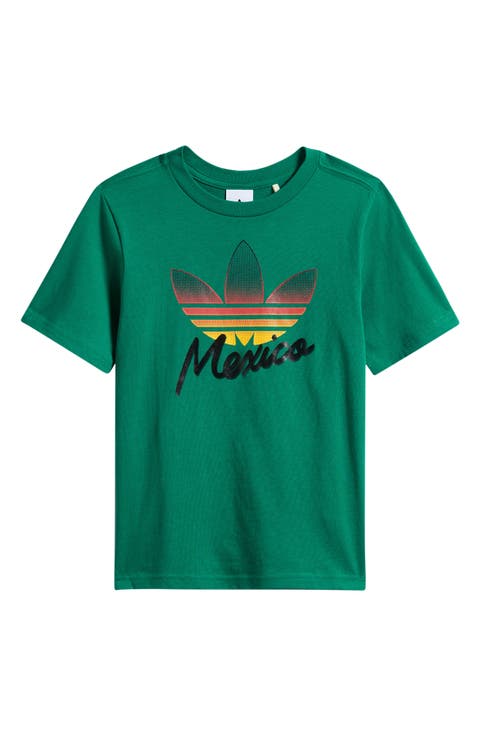 Kids' Trefoil World Cup Cotton Graphic T-Shirt (Little Kid & Big Kid)