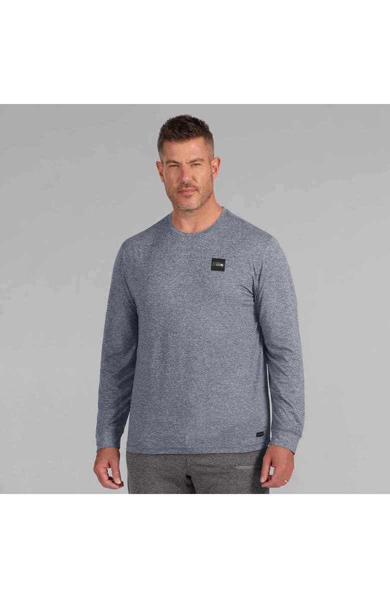 J. Palmer Men's J. Palmer Navy Seattle Seahawks Four Down Long Sleeve T-Shirt, Alternate, color, Navy