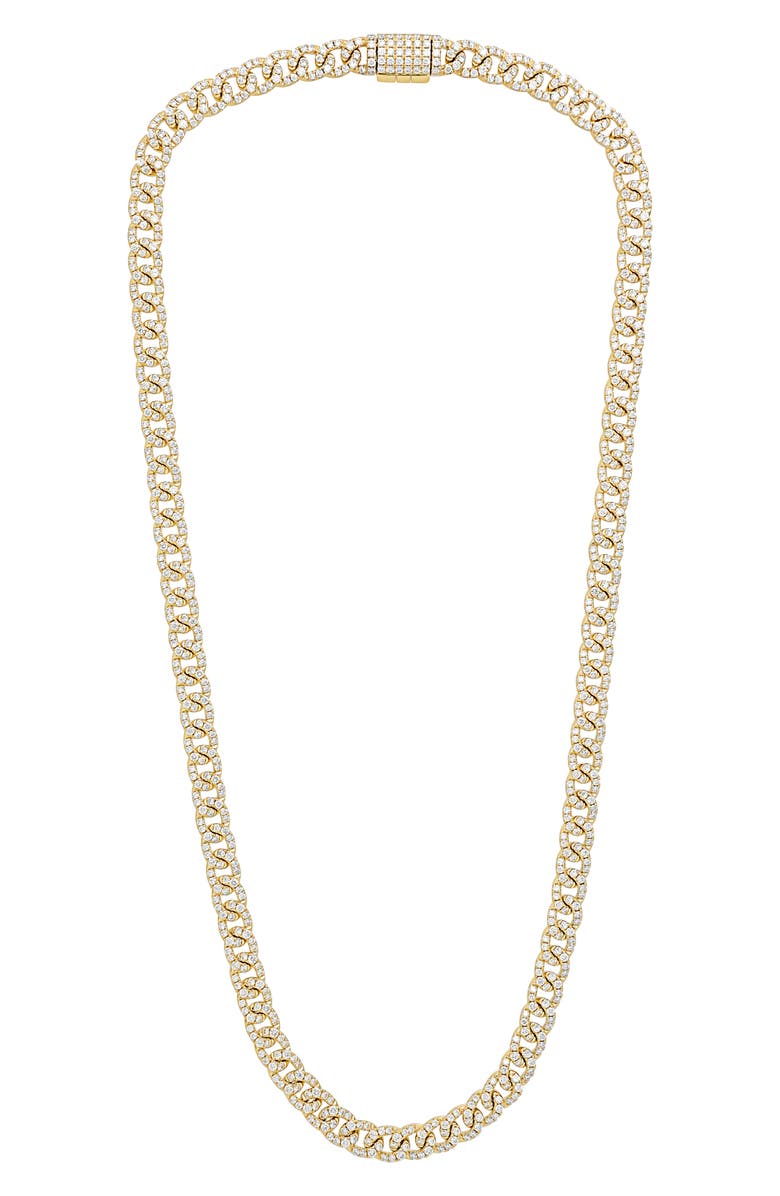 Bony Levy Varda Diamond Curb Chain Necklace, Main, color, 
