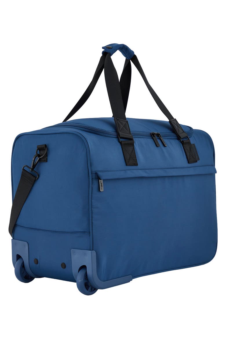 Eindhoven Rolling Weekender Bag, Alternate, color, OCEAN BLUE
