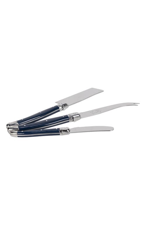 French Home Laguiole 3-piece Cheese Knife Set