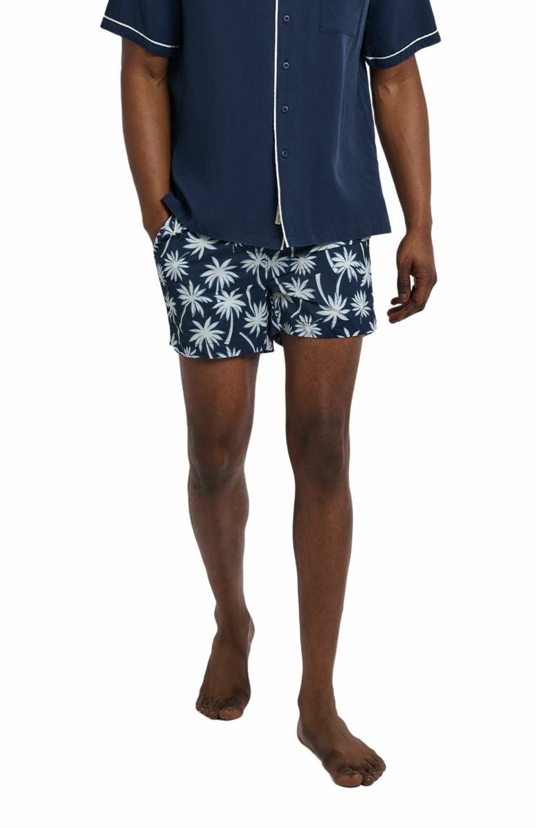 Onia Charles 4" Swim Trunk, Alternate, color, Deep Navy Multi