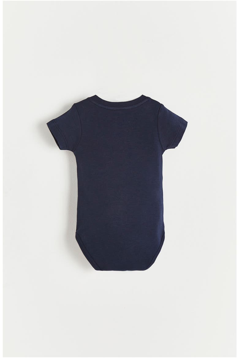 Pima Colors Bodysuit for Infant, Alternate, color, Blue Navy