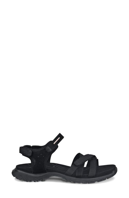 Ecco Offroad Roam Sandal In Black/black