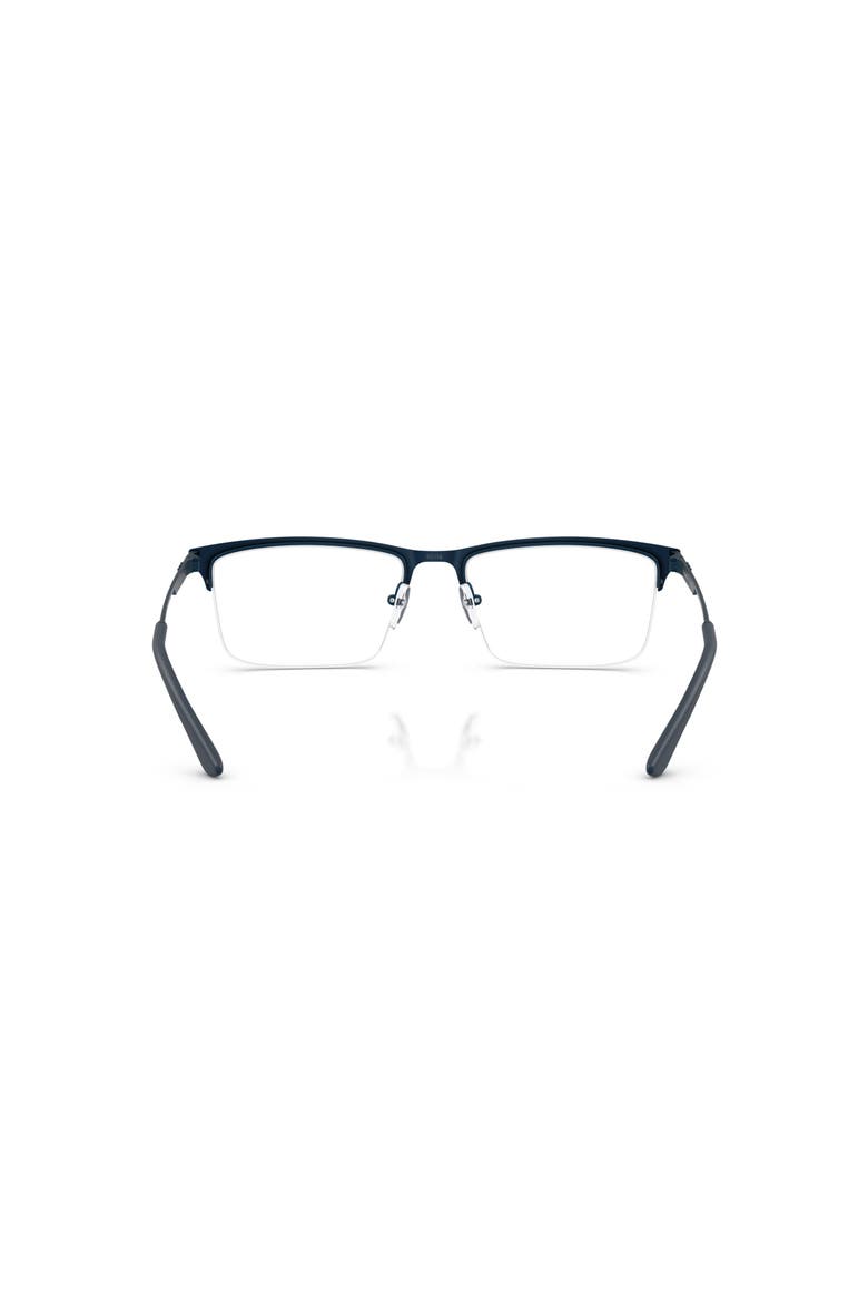 55mm Rectangle optical glasses, Alternate, color, Blue