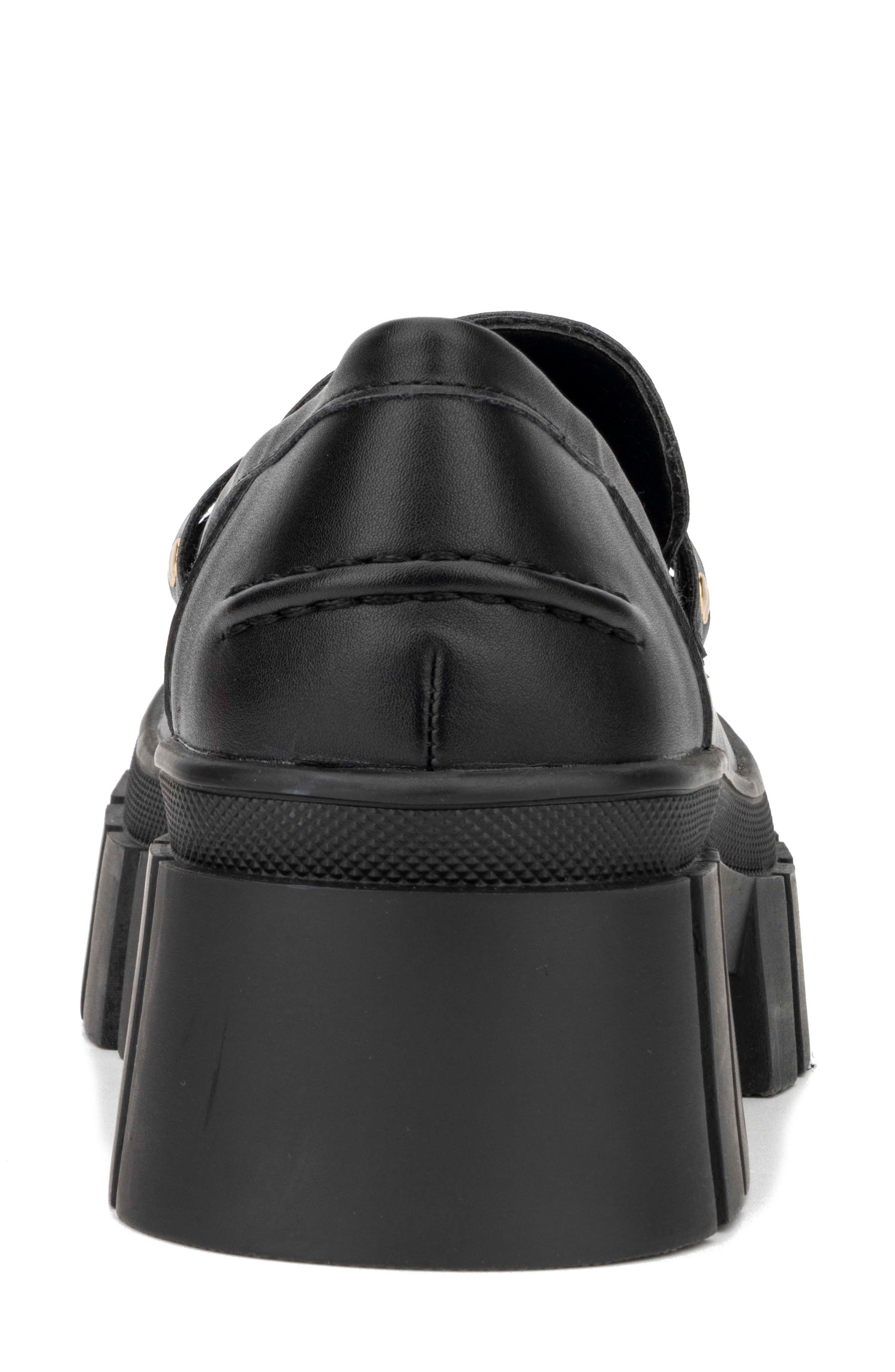 NEW YORK AND COMPANY Seraphina Platform Loafer, Alternate, color, Black