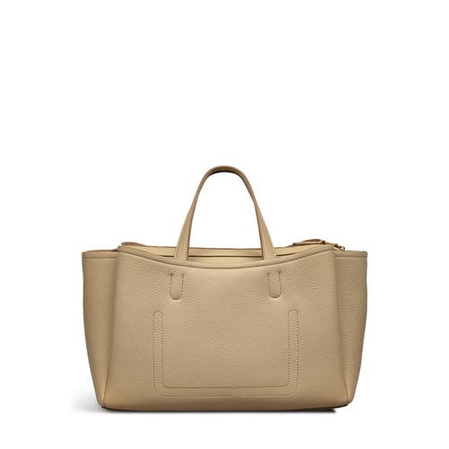 Radley London Bathurst Mews Medium Ziptop Satchel Bag In Stone