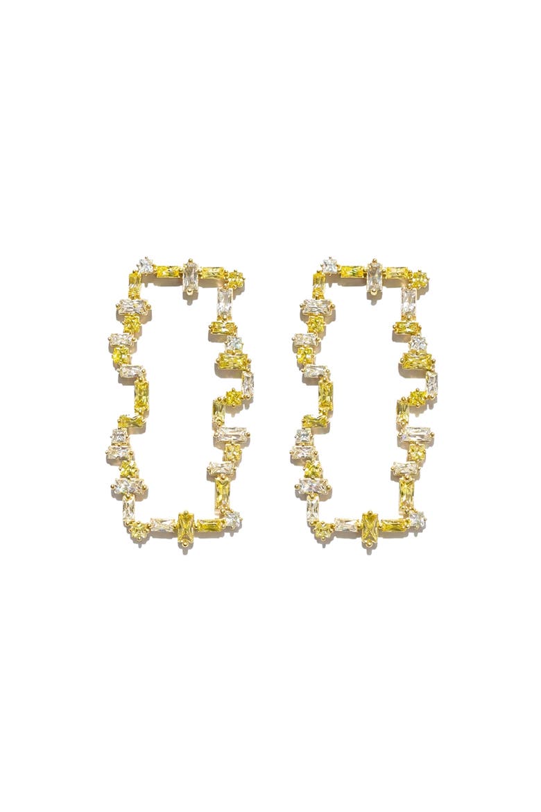 Miami Earrings, Main, color, Yellow/Gold