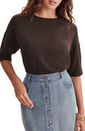 Splendid Georgie Short Sleeve Sweater