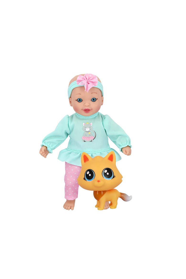 Little Sweeties Baby Doll with Pets, Alternate, color, Multicolored