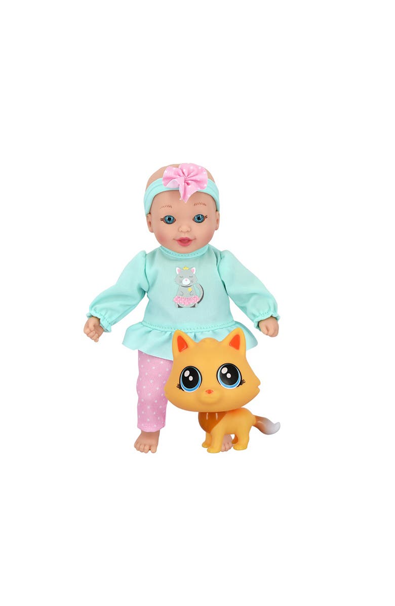 Little Darlings Little Sweeties Baby Doll with Pets, Alternate, color, Multicolored