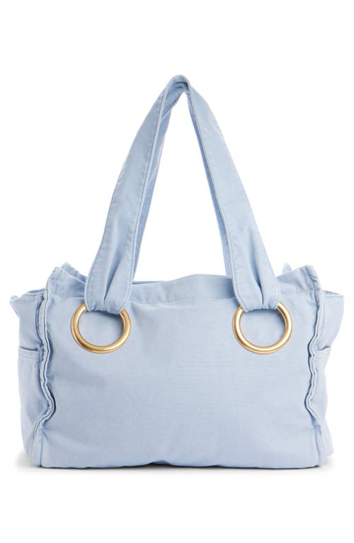 Chloé Medium Plage Washed Cotton Tote