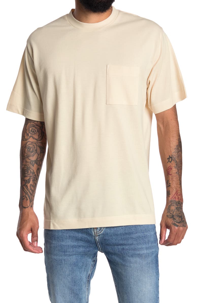NN07 Jorah Crew Neck Pocket T-Shirt, Main, color, 