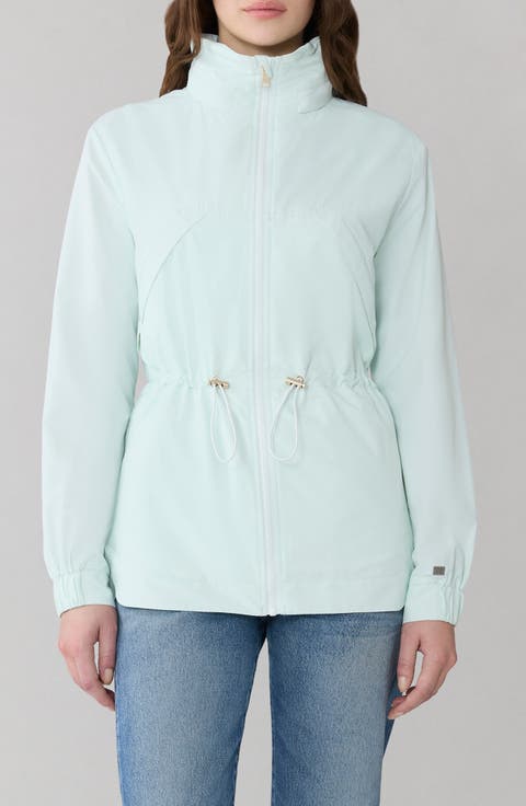 Water Repellent Hooded Coat