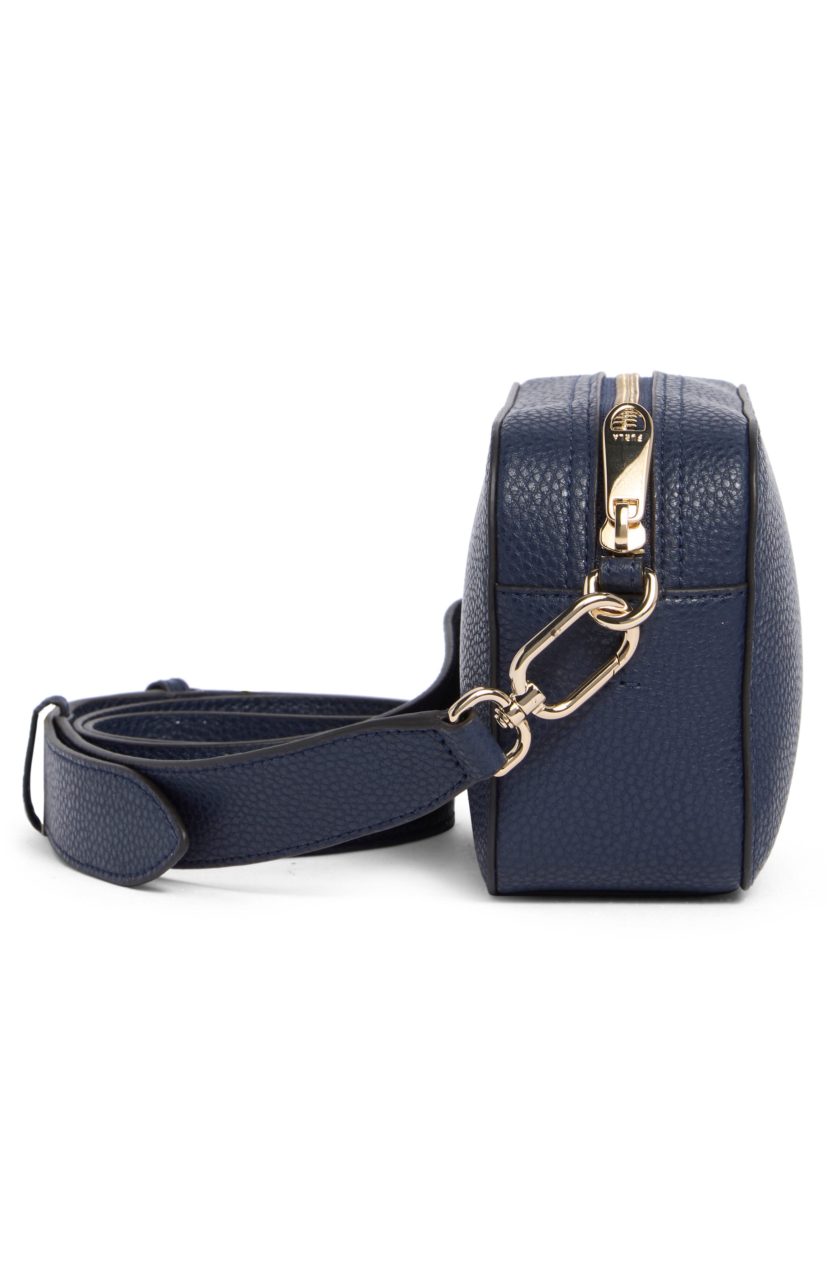 Furla Petunia Mini Crossbody Bag, Alternate, color, Ink Blue