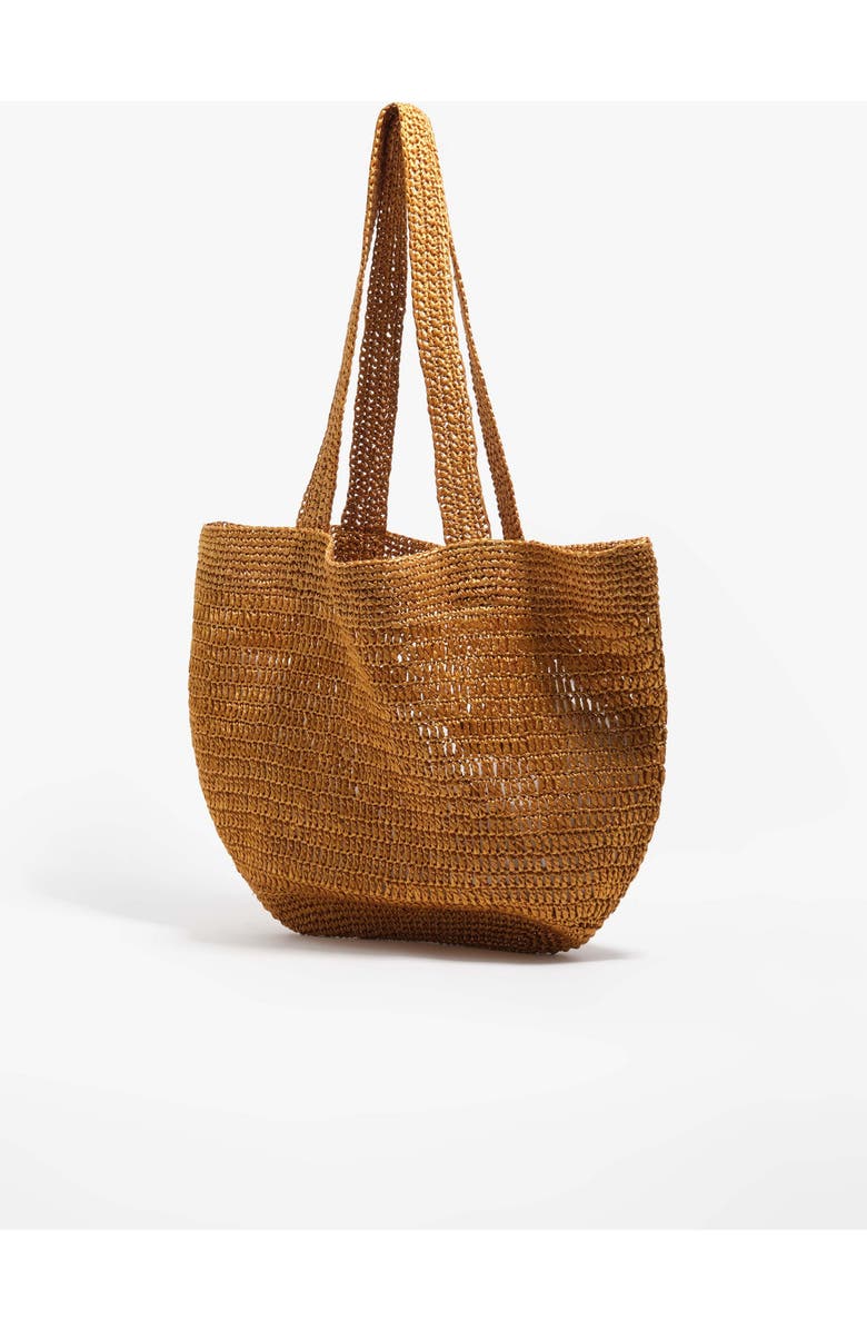 Bimba y Lola Large plaited bag, Alternate, color, Gold