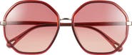 Chloé 59mm Round Gradient Sunglasses