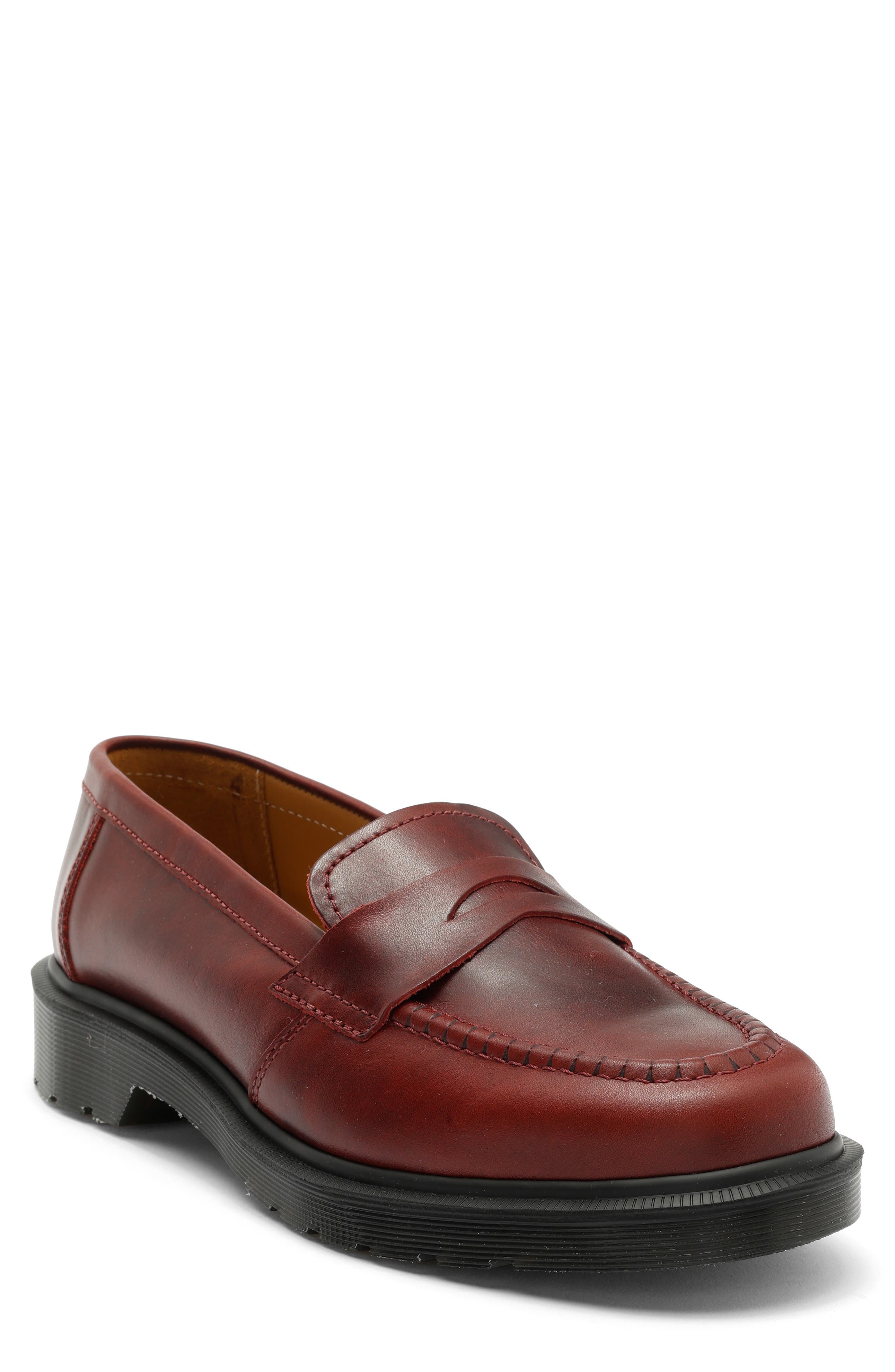 Dr. Martens Blakesley Penny Loafer, Main, color, Burgundy