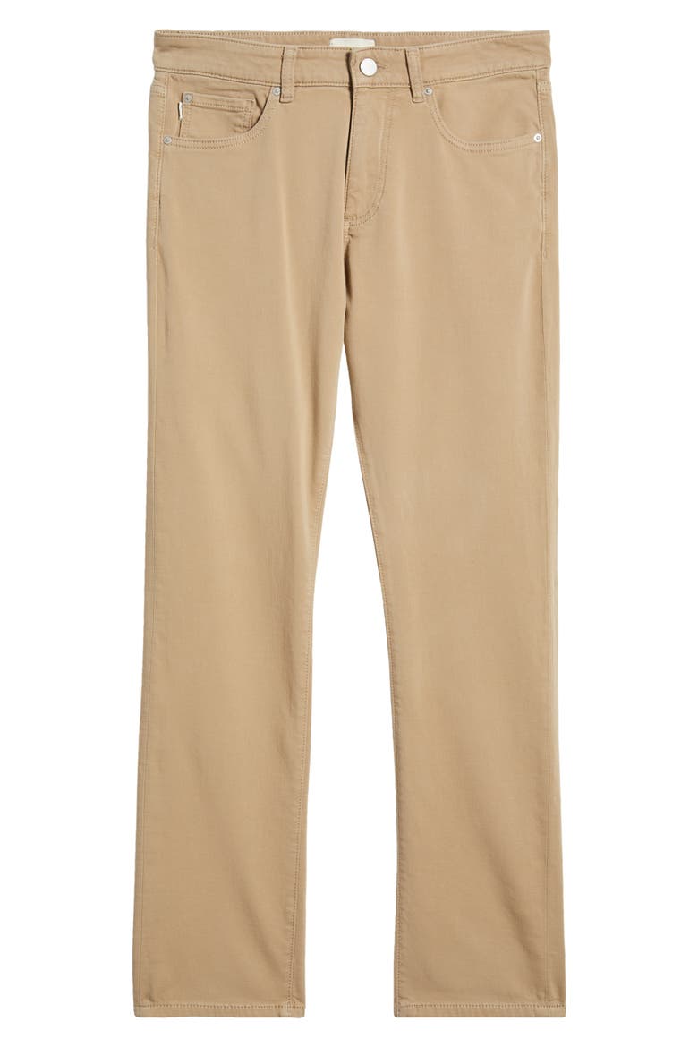 Russell DL Ultimate Knit Slim Straight Jeans, Alternate, color, SANDSTONE ULTIMATE KNIT