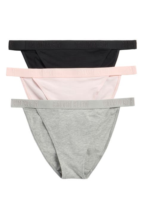 Monochrome 3-Pack String Bikinis