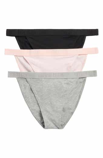 Monochrome 3-Pack String Bikinis