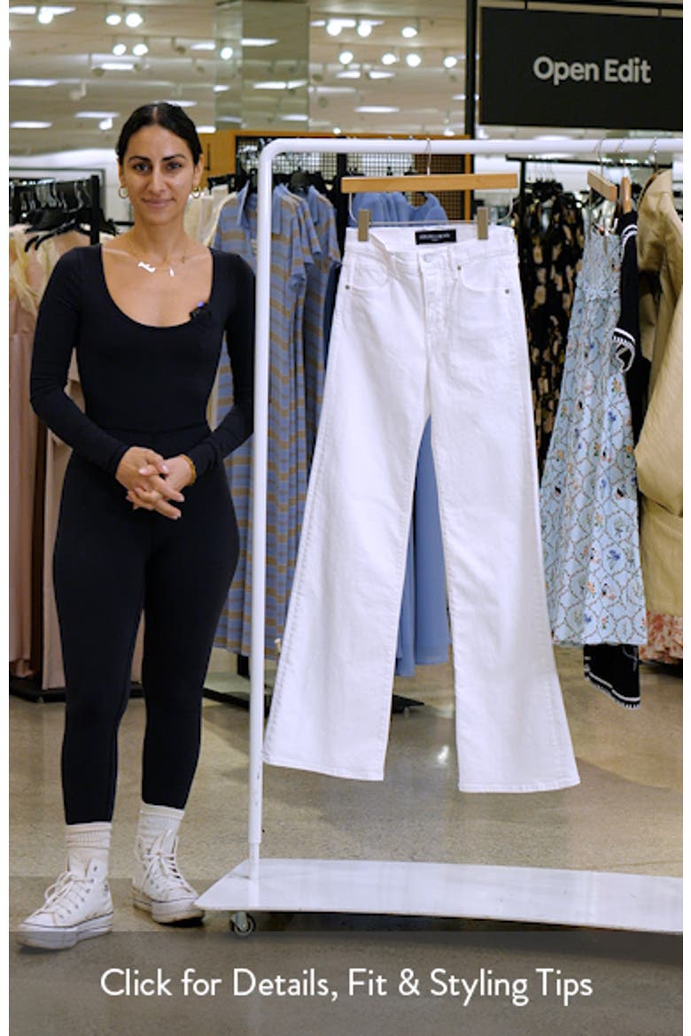 Crosbie Mid Rise Wide Leg Jeans video
