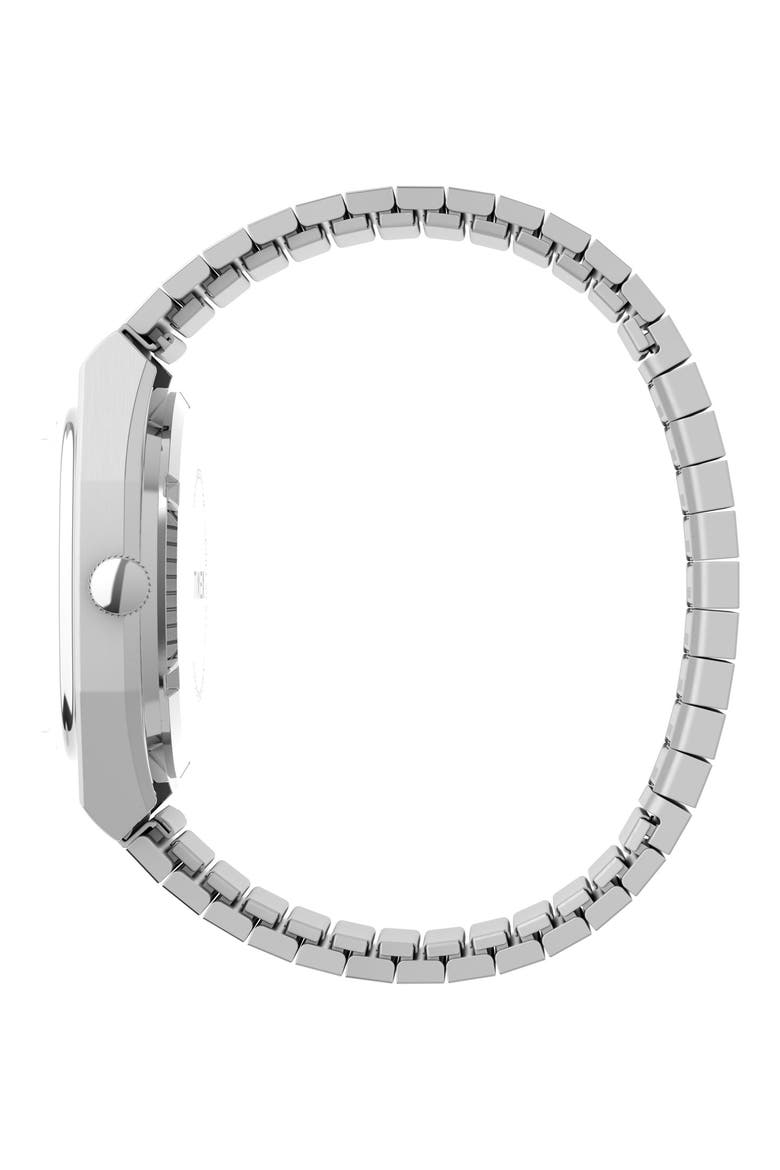 Automatic 1983 E-Line Reissue Bracelet Watch, 34mm, Alternate, color, STAINLESS STEEL