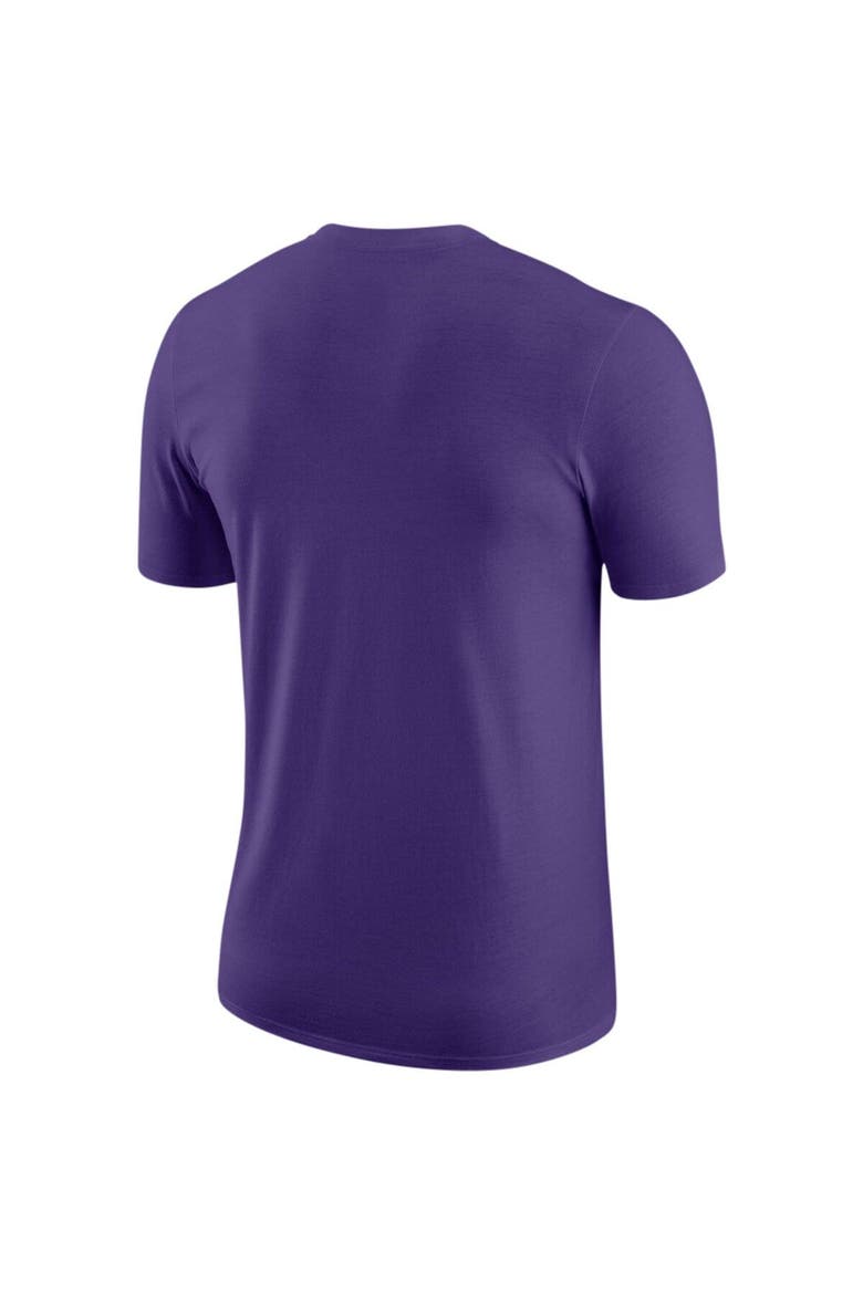 Men's Nike Purple Los Angeles Lakers Courtside Chrome T-Shirt, Alternate, color, Purple