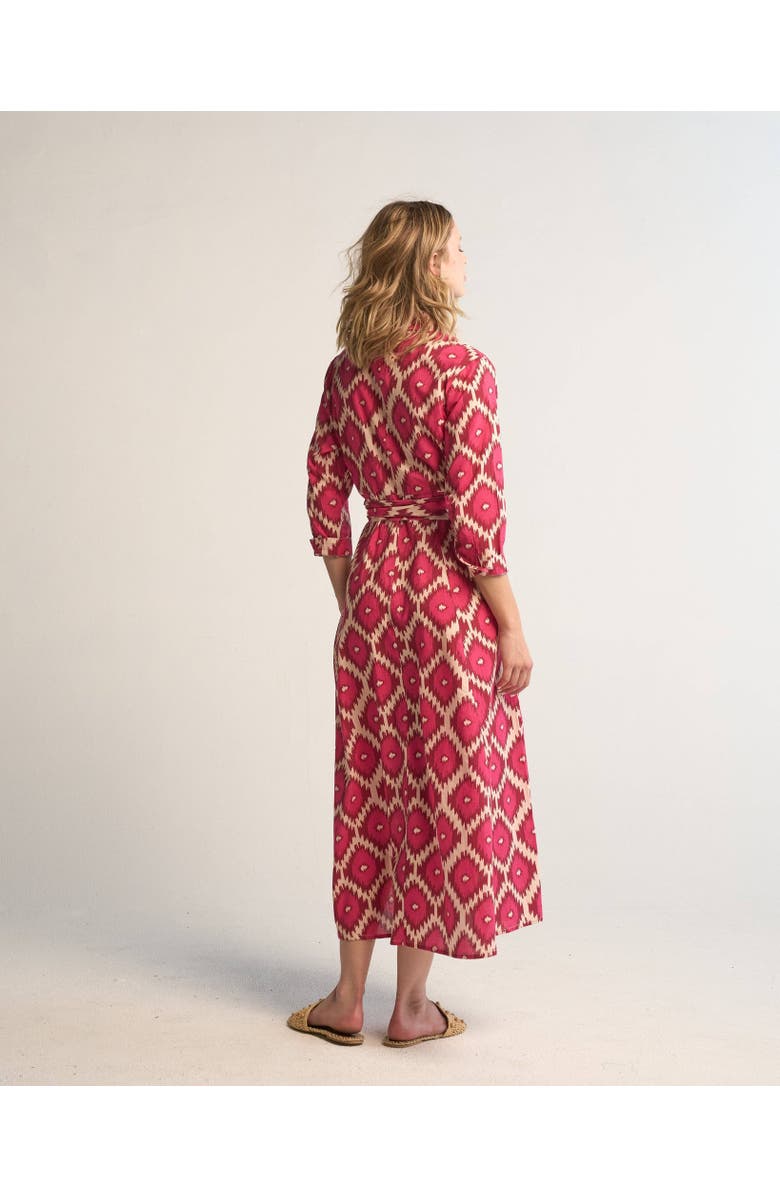 GUADALUPE DESIGN Luciana Ikat Multi  Dress, Alternate, color, Pink