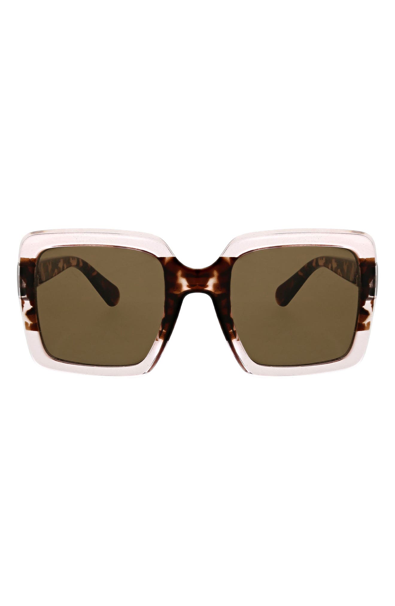 BCBGeneration 52mm Oversize Square Sunglasses