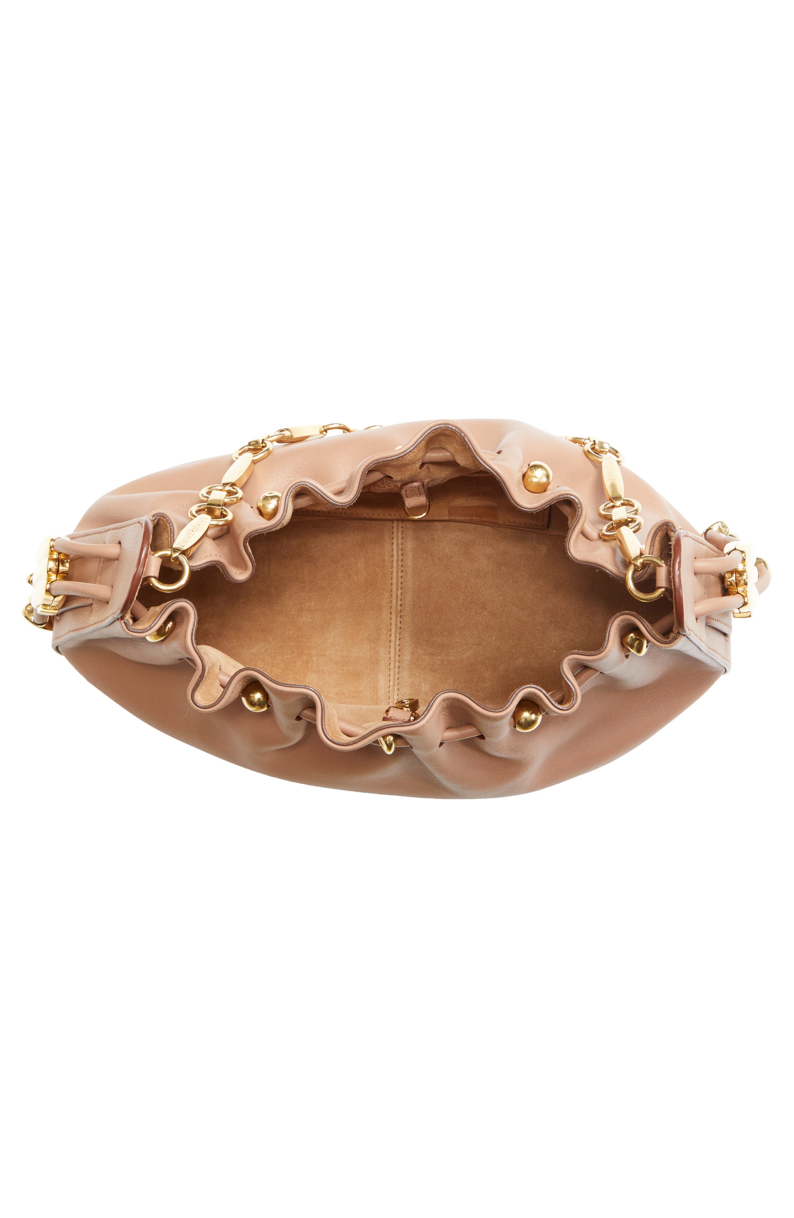 Zimmermann Halcyon Clutch Bag, Alternate, color, Biscuit